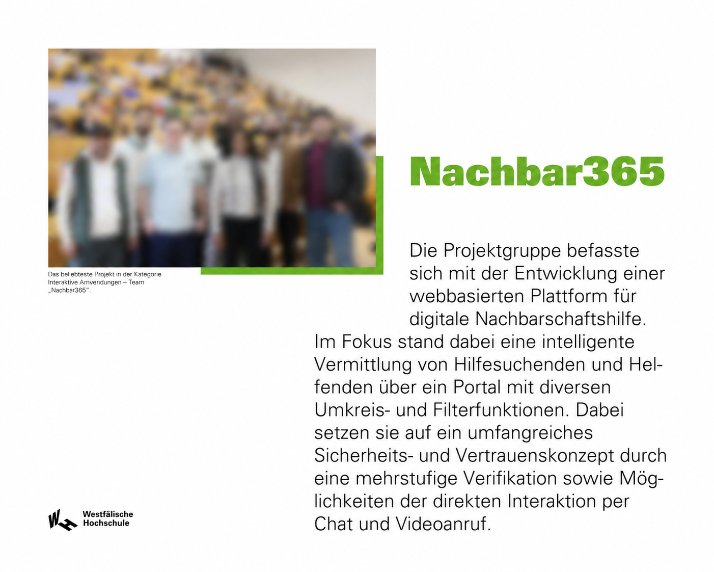 Nachbarschaftshilfe Projekt